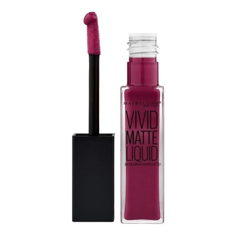 Maybelline Color Sensational Vivid Matte Liquid Lip Color-Smoky Rose